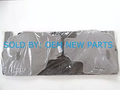 1999-2005 Genuine Mazda MPV Floor Mats 5pc Set GRAY 000089FO4A4 NEW OEM Factory  • $44.99