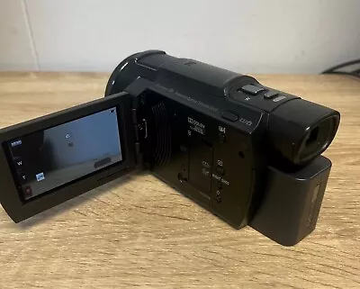 Sony FDR-AX33 Digital 4K Camera Recorder Handycam Camcorder Video W/Case • £429