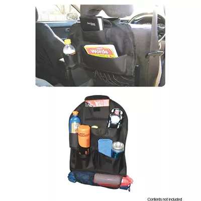 Autotecnica Car Polyester Backseat Organizer Seat Pocket Holder Car Bus 4x4 • $14.50