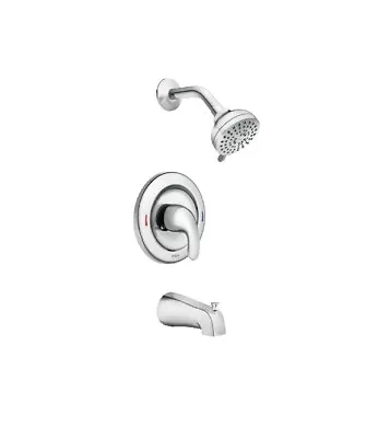 Moen Adler 82603 Tub & Shower 1-Handle 4-Spray Tub And Shower Faucet With Valve • $65