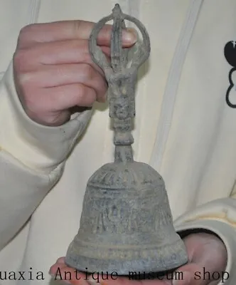 8 Tibetan Buddhism Bronze Vajra Dorje Phurpa Exorcism Bell Chung Bell • $79.20
