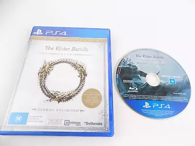 Mint Disc Playstation 4 Ps4 The Elder Scrolls Online Tamriel Unlimited Free P... • $4.74