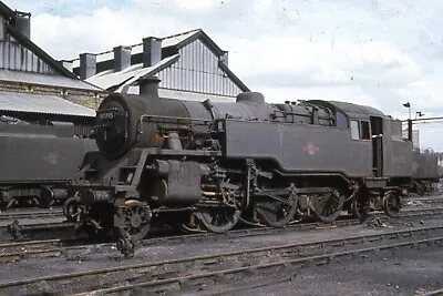 Original Colour Slide Of 80095 BR Standard Steam Loco • £4.99