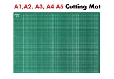 A1 A2 A3 A4 A5 Cutting Mat Non Slip Printed Grid Lines Board Craft Model DIY • £4.80