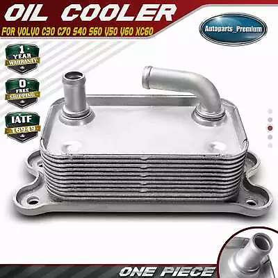 Engine Oil Cooler For Volvo C30 2007-2013 C70 2006-2013 S40 S60 V50 V60 XC60 • $29.49