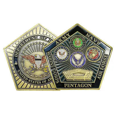 Gift Force Pentagon USA Department Of Military Challenge Coin • $3.97