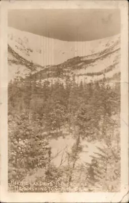 1938 RPPC Mount WashingtonNH Hermit Lake Coos County New Hampshire Postcard • $11.99