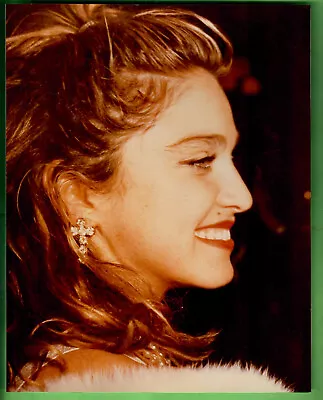 Vintage - Madonna Glossy Color Publicity Headshot Photo 8 X10   • $7.50