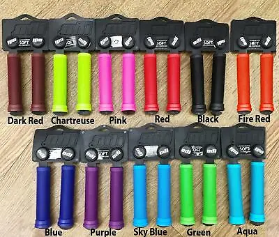 ODI Longneck Pro Flangeless BMX Scooter Handlebar Grips Soft Compound • £11.99