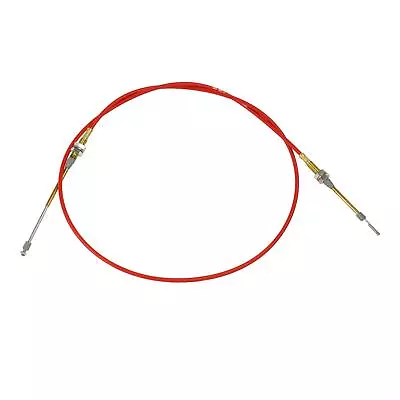B&M 80506 Shifter Cable 6 Ft. Length Threaded Threaded Ends Red Ea • $80.92