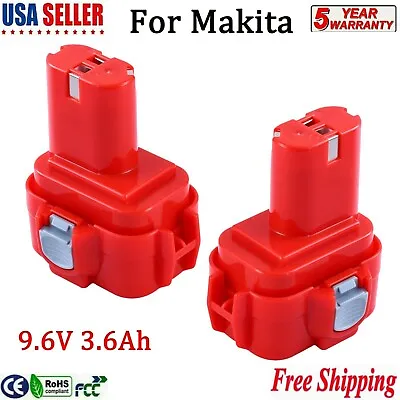 2PACK 9.6Volt NI-MH Battery For Makita PA09 6222D 9100 9120 9122 9133 9134 9135 • $228