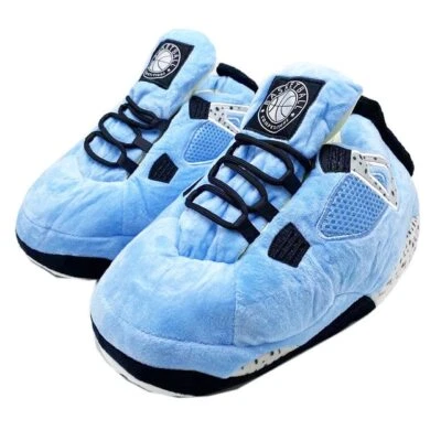 £10.71 • Buy Unisex Blue Purple Winter Warm Home Slippers Shoes House Fluffy Sneakers AUS