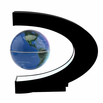 £17.49 • Buy Magnetic Levitation Anti Gravity Floating World Globe Map LED Light Decoration
