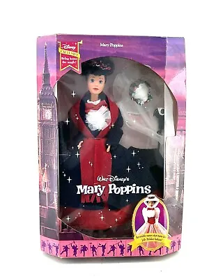 Vintage 1993 Disney's MARY POPPINS DOLL 11 1/2  Tall ~ New In Box • $84.22