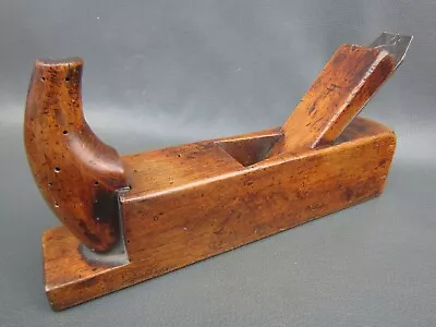 Wooden Horn Smoothing Scrub Plane Old Tool • £20