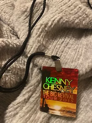 Kenny Chesney Lanyard The Big Revival Tour 2015 • $1