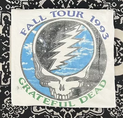 Vintage 1993 Grateful Dead Liquid Blue Fall Tour Tshirt • $125