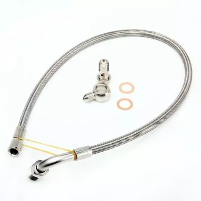 TRITDT Turbo Oil Feed Line Fit Dodge SRT4 PT Cruiser TD04LR TD05HR Mopar Stage 3 • $47.99