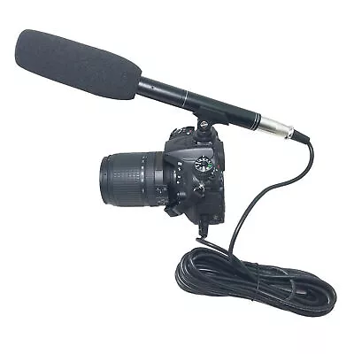 Camera Microphone Comica CVM-VM10II Professional Video Microphone XLR Shotgun • $47.36