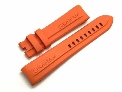 $479.95 • Buy Brand New Orange Replacement Watch Band For Graham Swordfish Big 12-6 BRAK32B