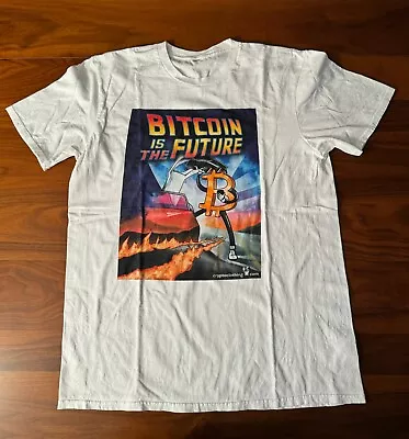 Vintage Bitcoin Btc Crypto T-shirt Pre-owned Size Large Upc00027 • $0.99