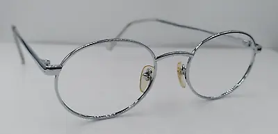 Vintage Melanin By Rivera Silver Round Metal Sunglasses Korea FRAMES ONLY • $37.40