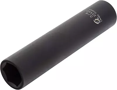 SUNEX TOOLS 224XD 1/2 Inch Drive 3/4 Inch Extra Long Deep Impact Socket Cr-M • $24.41