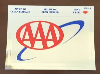 Brand New AAA Car Safety Travel Reflect Sticker Decal  • $2.90