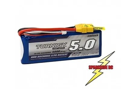 £29.99 • Buy Turnigy 5000Mah 2s 7.4v 20c - 30c Lipo Pack - UK Seller - Fast Dispatch
