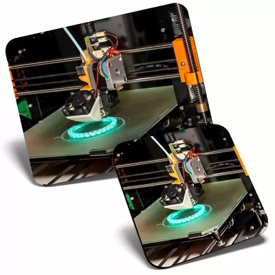 Mouse Mat & Coaster Set - 3D Printer Printing Technology Print  #44004 • £6.99