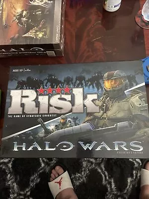 OOP Hasbro Risk Halo Legendary Edition BOARDGAME NR MINT COMPLETE 2012 Xbox 360 • $60