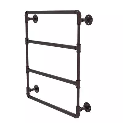 Allied Brass Wall Mounted Ladder Towel Bar 36  Brass Material In Antique Bronze • $256.50