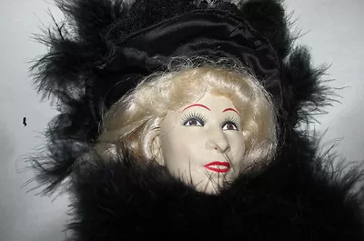 1991 Collectible MAE WEST DOLL Hamilton Gifts LTD  #945056 & W.C. FIELDS DOLL • $16.59