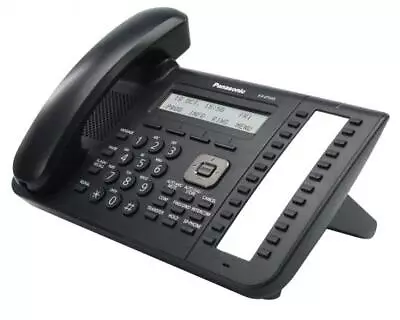 $80 • Buy Panasonic Kx-dt543 3-line Black Digital Business Lcd Display Phone Stand Handset