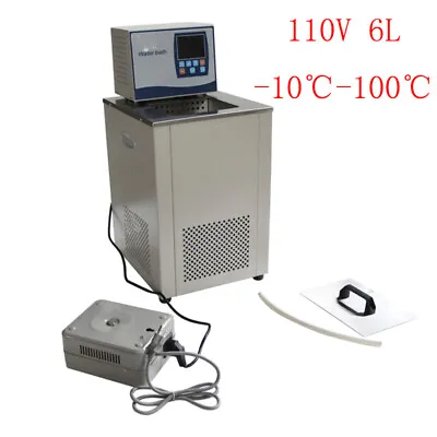 $1110 • Buy Lab 6L -10℃-100℃ Low Temperature Cooling Liquid Circulator Pump Chiller 110V900W