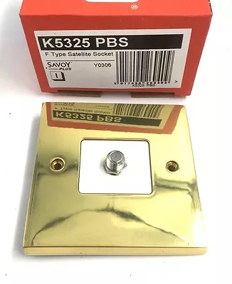 Mk Savoy Plus F Type Satellite Socket K5325 Pbs • £9.99