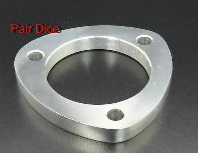 2.5   Exhaust 3 Holes 1/2  Mild Steel FLANGE Pipe Collector CatBack Converter • $12.45