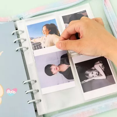 £4.88 • Buy 10Pcs 1P 2P 4P Photo Album Binder Refill Inner Card Photocard A5 Binder Sleeves
