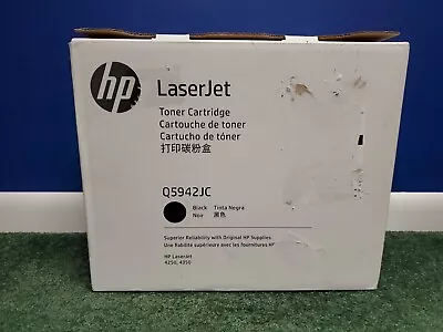 Genuine HP LaserJet 4250 4350 Black Cartridge New Open Box Q5942JC • $30