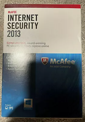 NEW Mcafee Internet Security 2023 1PC For One Year • $9.99