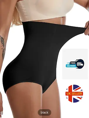 Women Tummy Control Shorts High Waist Slimming Body Shaper Shaping Panties Panty • £6.49