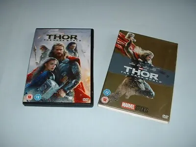 THOR 2 THE DARK WORLD 2014 DVD With PHASE TWO SLIPCASE SLEEVE MARVEL/FILM/MOVIE • £4.99