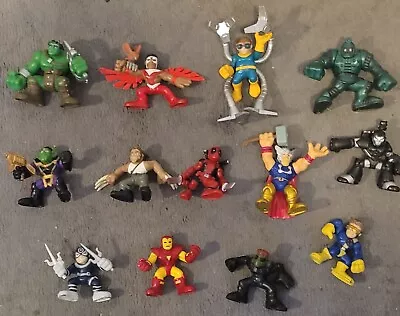 Marvel Super Hero Squad Figure Bundle X13 Figures Plus Ultron  • £16.99