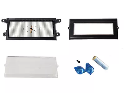 $229.95 • Buy NEW WHITE FACE 1969 1970 Mustang Complete Kit - Clock, Plate, Lens, Filters