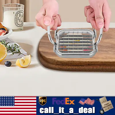 Potato Fries Cutter French Fry Vegetable Fruit Slicer Chopper Dicer For Kitchen • $16