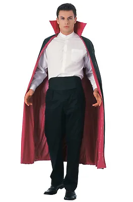 Brand New Reversible Vampire Dracula Taffeta Cape Costume Accessory (Adult) • $17.62