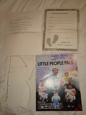 Xavier Roberts Presents Little People Pals Collectors Edition  #7546 Plaid W/e • $7.52