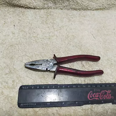 Vintage Tool Sidchrome Pliers 6.5  /165mm Aussie Made Collectible /Use • $11.11
