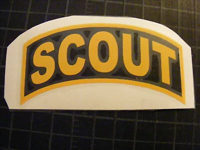 US Army Scout Tab Sticker Vinyl Decal Scout Tab Cav Scout • $4