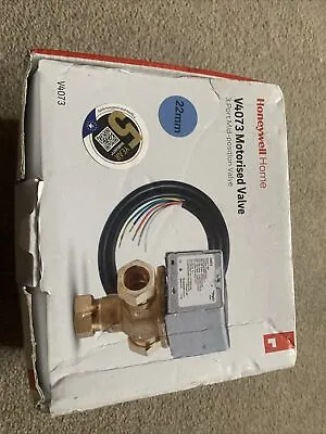 Honeywell V4073A1039/U 22 Mm Mid Position Valve - Gold/Silver • £80